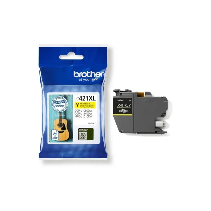 Brother Ink - LC421XLY - Yellow up to 500 pages ISO IEC 24711 — image 2