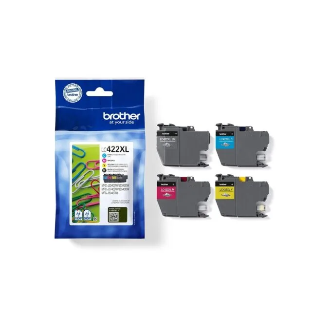 Brother Ink - LC422XLVAL - 4-pack — image 3