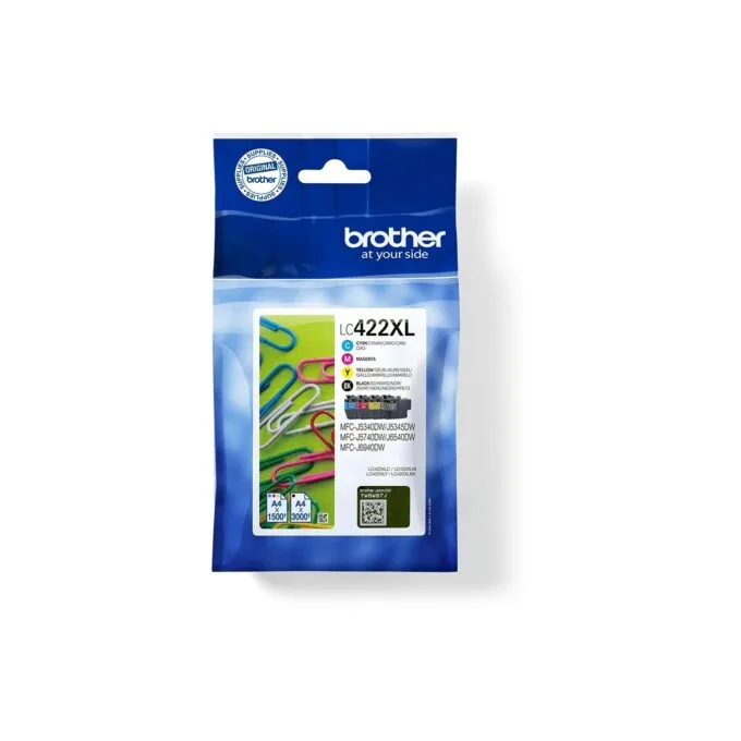 Brother Ink - LC422XLVAL - 4-pack — image 1
