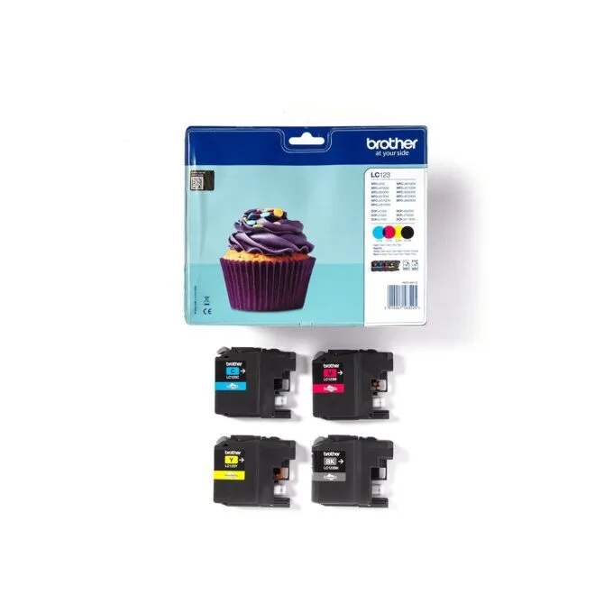 Brother Ink Value Pack - LC-123 - — image 3