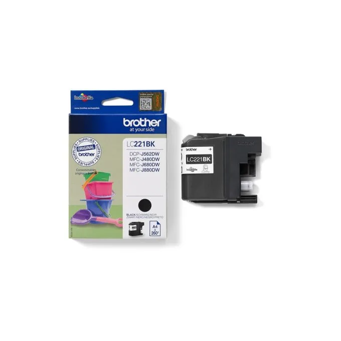 Brother - LC221BK - Black — image 4