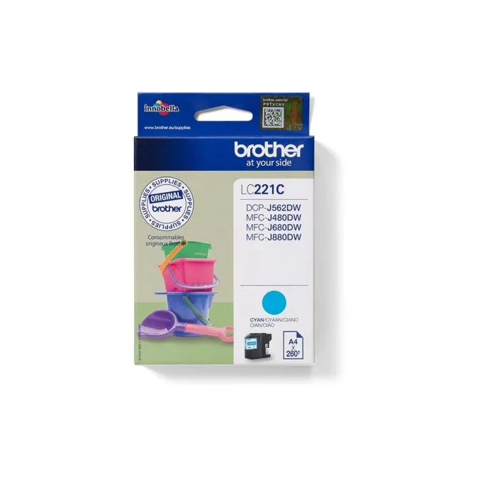 Brother - LC221C - Cyan — image 1