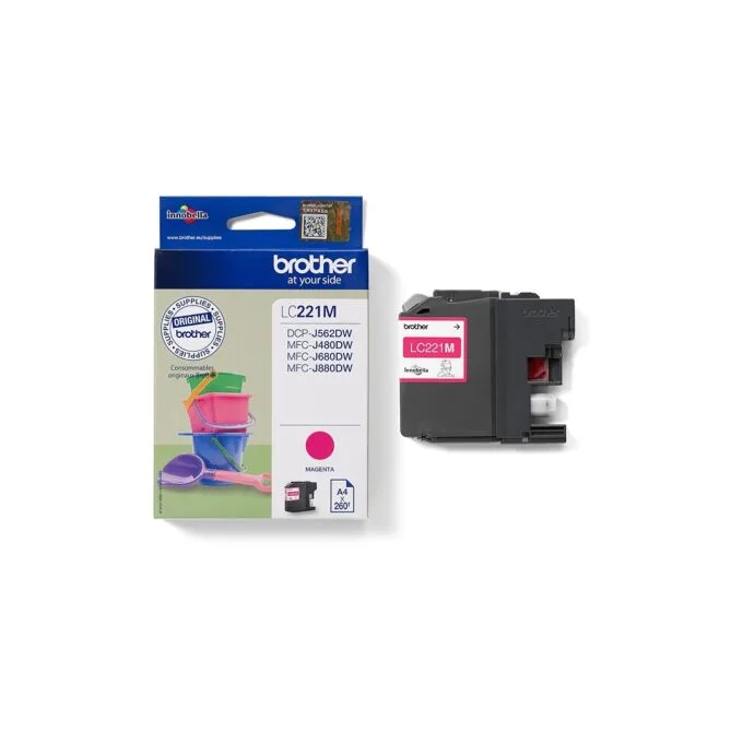 Brother - LC221M - Magenta — image 3