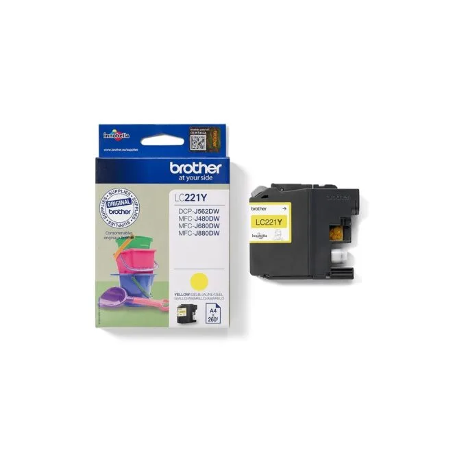 Brother - LC221Y - Yellow — image 4