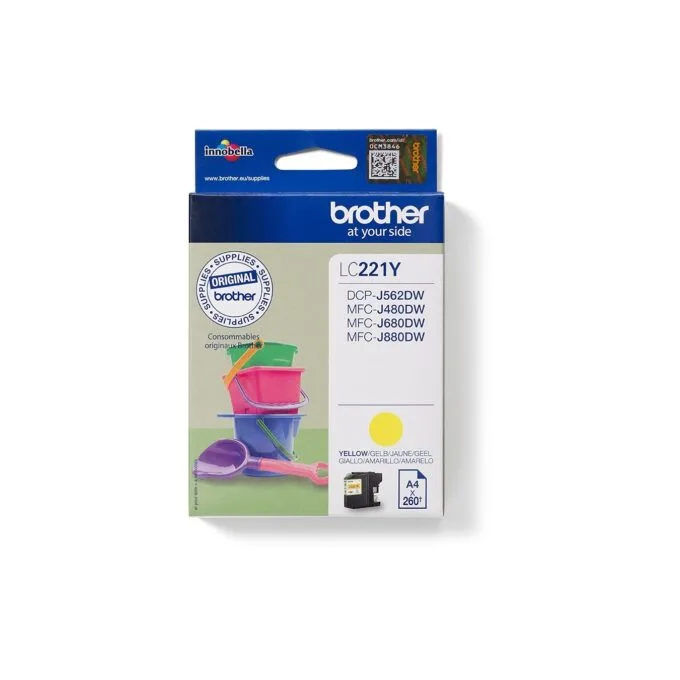 Brother - LC221Y - Yellow — image 1