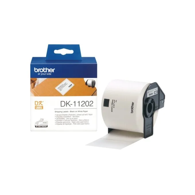 Brother Shipping Labels - DK11202 - 62x — image 1