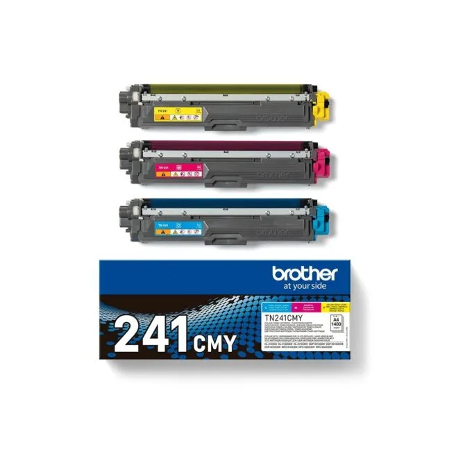 Brother Toner - TN-241CMY - Multipack (C M Y) up to 1,400 pages per ISO IEC 19798 — image 4