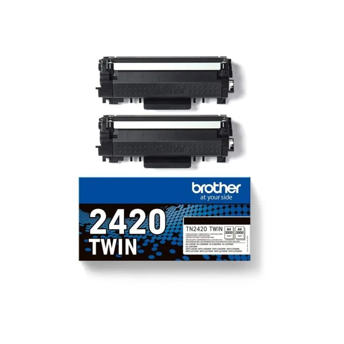 Brother Toner - TN-2420TWIN - Black, 2-pack, up to 3,000 pages per ISO 19752 — image 4