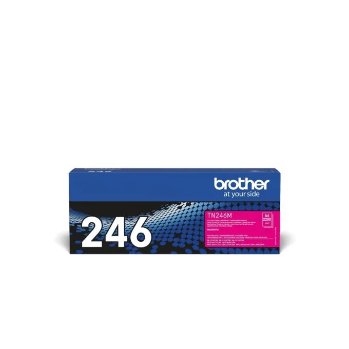 Brother Toner - TN-246M - Magenta, up to 2,200 pages ISO/IEC 19798 — image 1