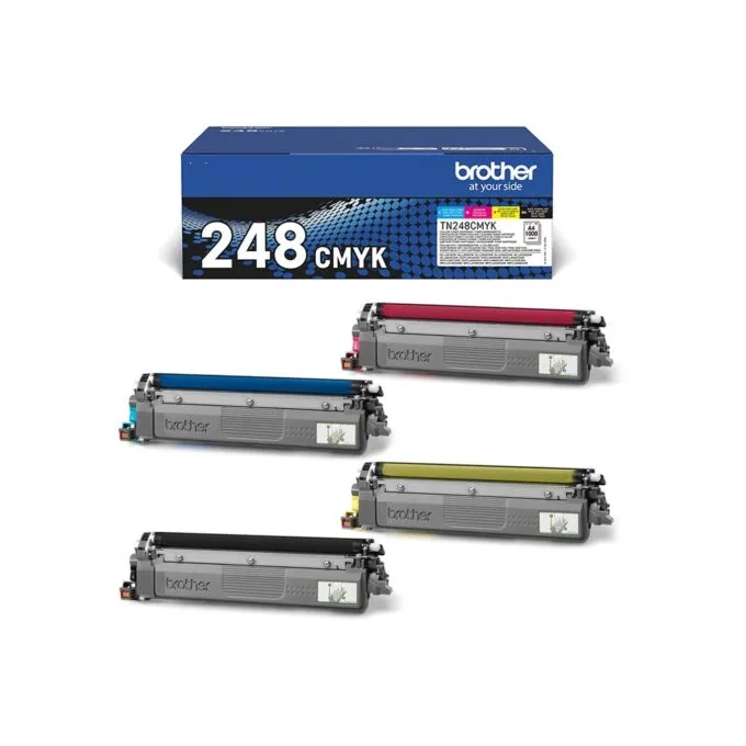 Brother Toner - TN-248VAL - Value Pack 4-pack Black Cyan Magenta Yellow — image 3