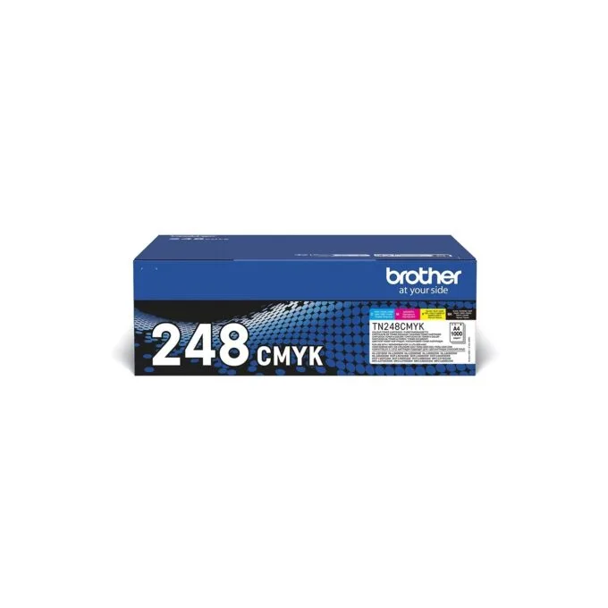 Brother Toner - TN-248VAL - Value Pack 4-pack Black Cyan Magenta Yellow — image 1