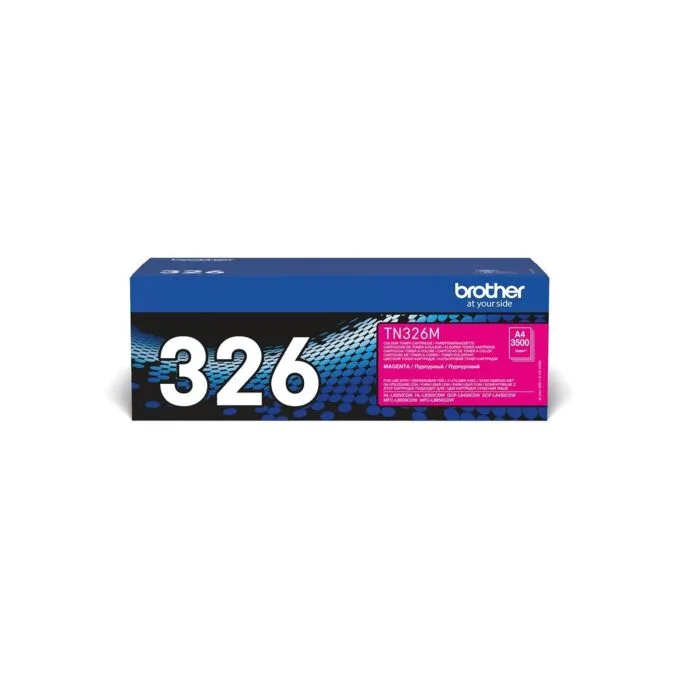 Brother Toner - TN-326M - Magenta up to 3,500 pages per ISO 19798 — image 1