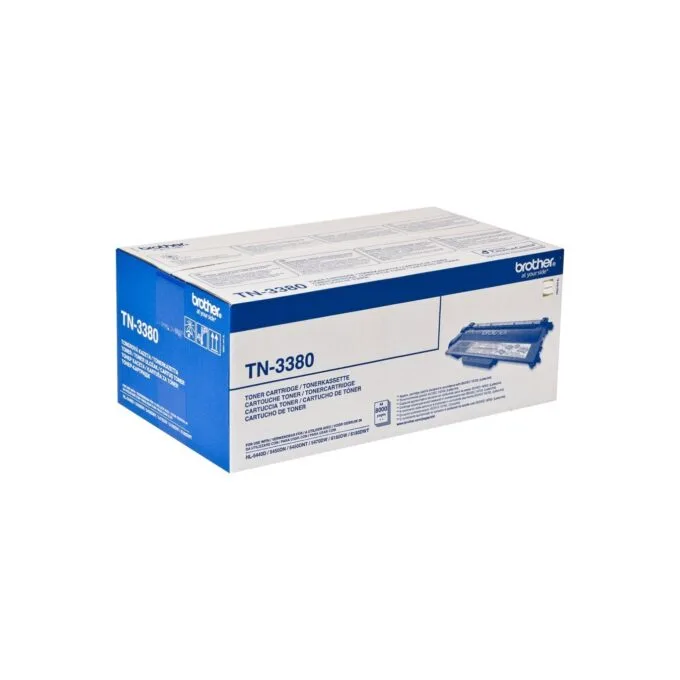 Brother Toner - TN-3380 - Black up to 8,000 pages per ISO IEC 19752 — image 1