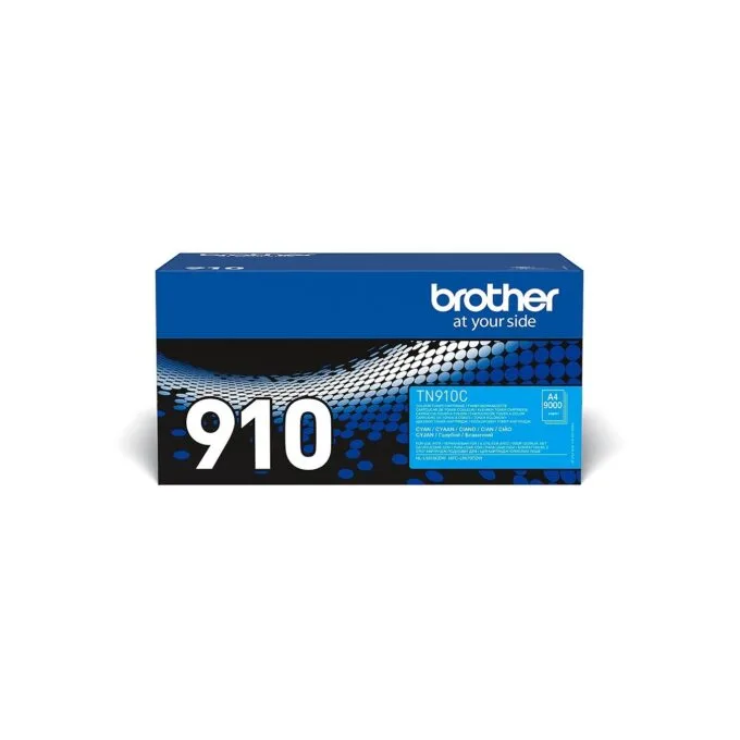 Brother Toner - TN-910C - Cyan, up to 9,000 pages ISO IEC 19798 — image 1