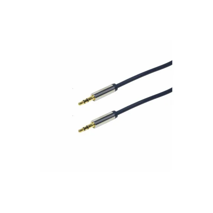 CA10050 0.5m 3.5AUDIO CBL STEREO M M BLUE LOGILINK — image 1