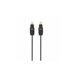 CA1007 1.5m OPTICAL AUDIO CABLE TOSLINK M M BLACK LOGILINK