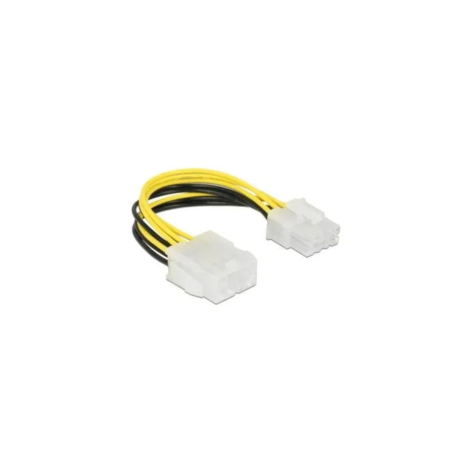 Cable 8P EPS male to socket - 15 cm extension cable — image 1
