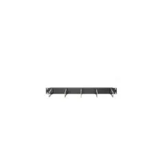Cable management panel with steel brackets for 483 mm (19') cabinets, cable management