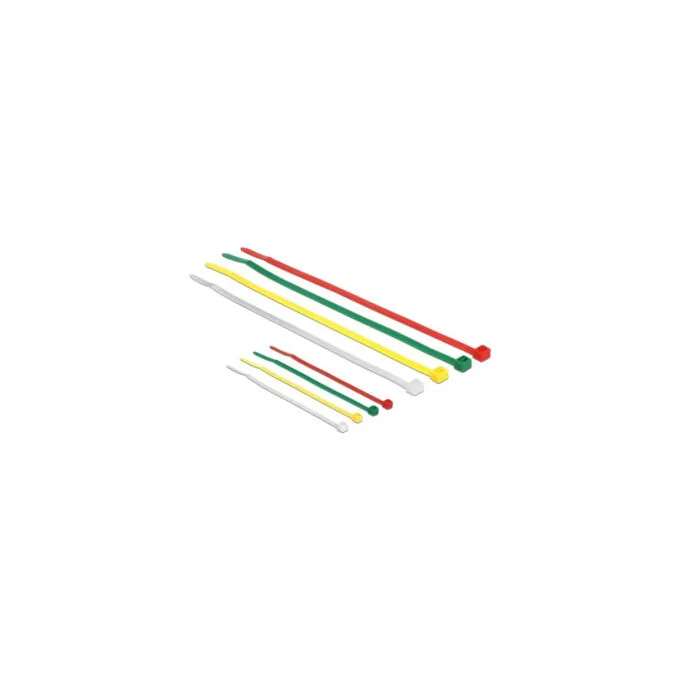 Cable ties colored, 2x100 pieces — image 1