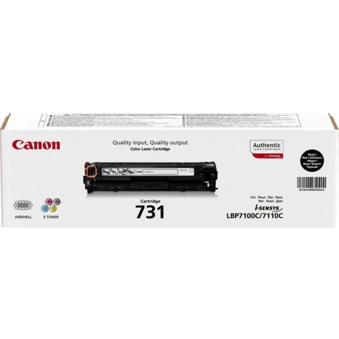 Canon - 731 BK - Black 1400 pages — image 3