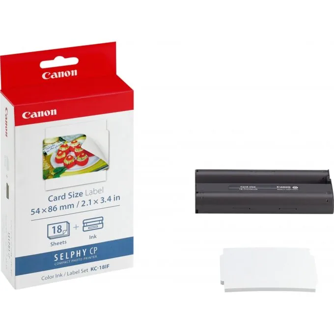 Canon Ink and Paper Set - KC-18IF - Ink and Paper Set — image 1