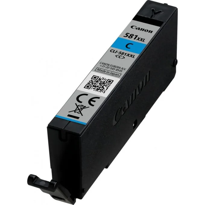 Canon Ink Cartridge - CLI-581XXL - Cyan, up to 282 pages per ISO IEC 29102 — image 1