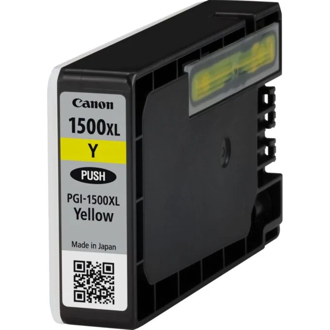 Canon Ink Cartridge - PGI-1500XL - 9195B001 Yellow up to 935 pages per ISO IEC 24711 — image 1