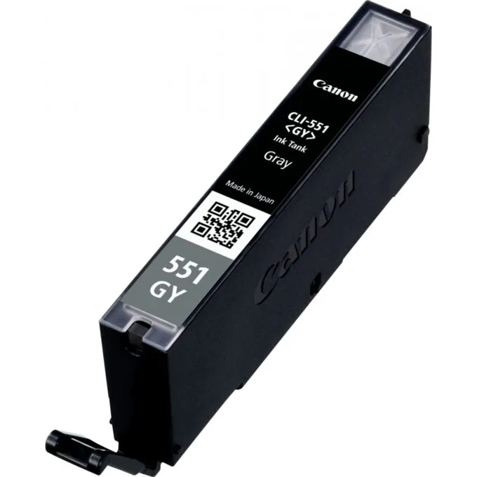 Canon Ink - CLI-551GY - 6512B001 Gray up to 125 color photos per ISO IEC 24711 — image 1