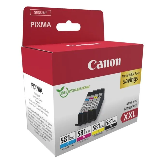 Canon Ink - CLI-581XXL - 1998C007 4-pack — image 2
