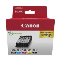 Canon Ink PGI-580 CLI-581 5-pack - 2078C008 -