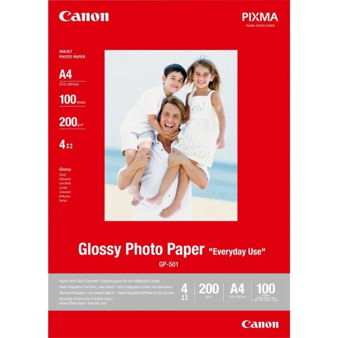 Canon Photo Paper - 0775B001 - A4 Photo Paper — image 1