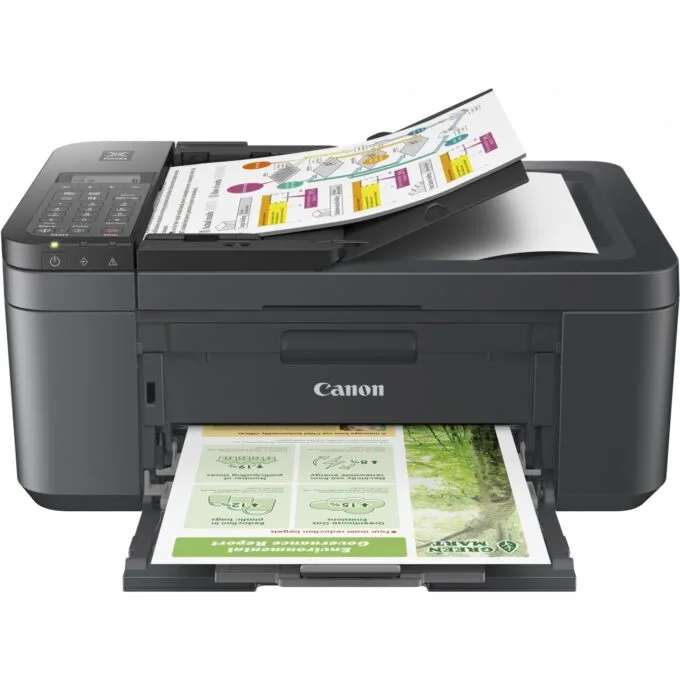 Canon PIXMA Inkjet Multifunction Printer - TR4755i - 4-in-1 A4 Wi-Fi Duplex ADF — image 3