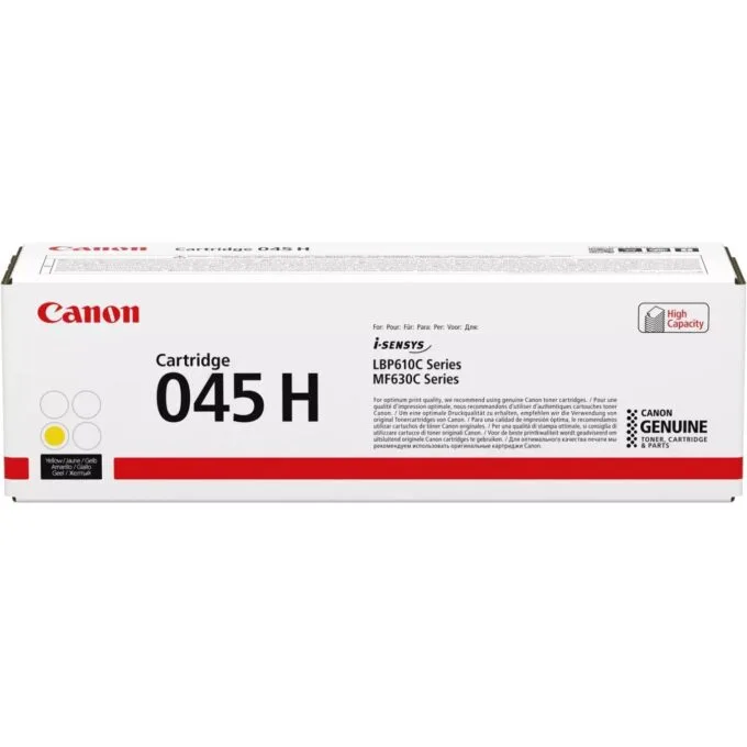 Canon Toner - 045 H - Yellow — image 1