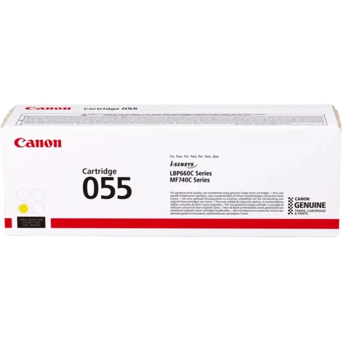 Canon Toner - 055 - Yellow up to 2,100 pages — image 2