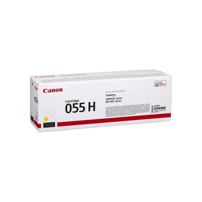 Canon Toner - 055H - Yellow up to 5,900 pages — image 1