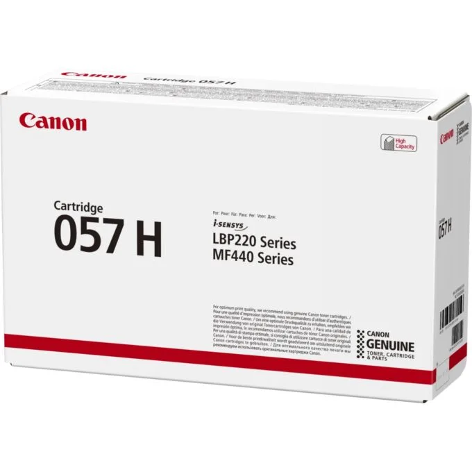 Canon Toner - 057H - Black up to 10,000 pages ISO IEC 19798 — image 3