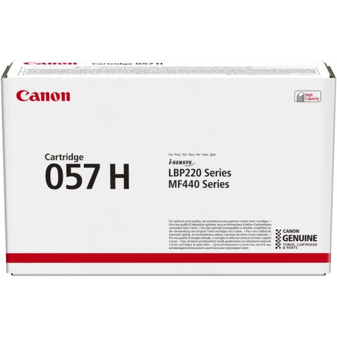 Canon Toner - 057H - Black up to 10,000 pages ISO IEC 19798 — image 1