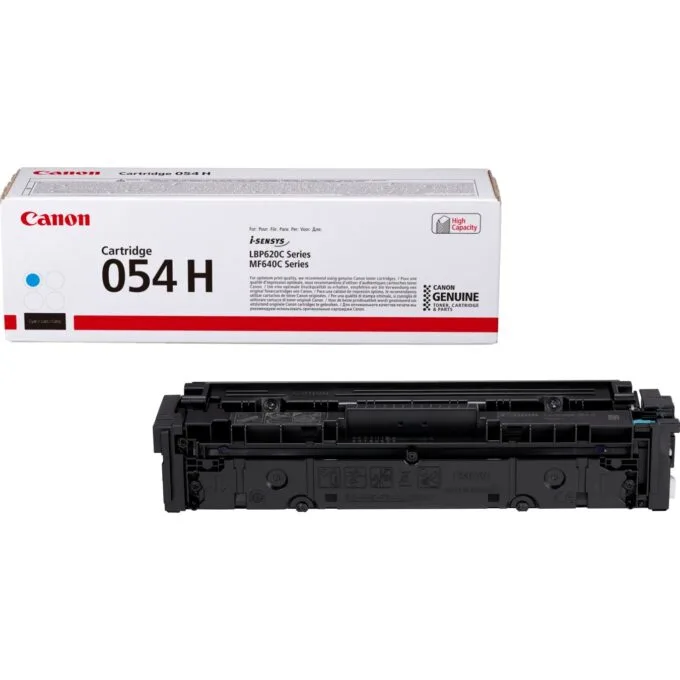 Canon Toner Cartridge - 054 H - High capacity, Cyan, Original — image 1