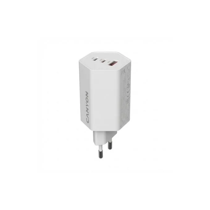 Canyon Charger HEXAGON 65 GaN 65W 2xPD 1xQC EU white — image 1