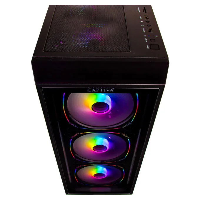 Captiva Highend Gaming PC R89-503 RYZ7 7800X3D. 32GB DDR5 RAM. 2TB M.2 SSD. RTX 5070 Ti W11 Home — image 2