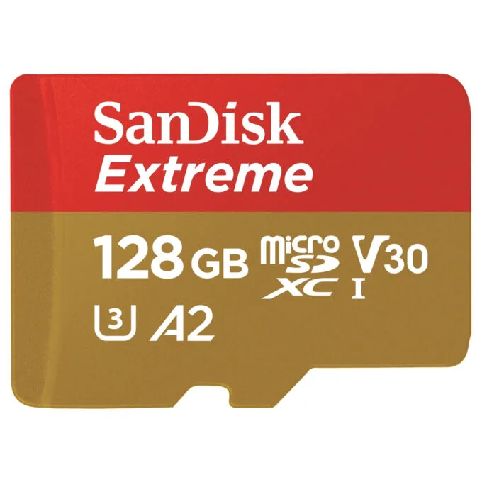 CARD 128GB Sandisk Extreme microsdxc — image 1