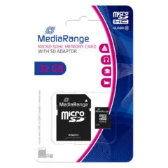 CARD 32GB Mediarange MicroSDHC Klasse 10 45 MB s 15 MB s