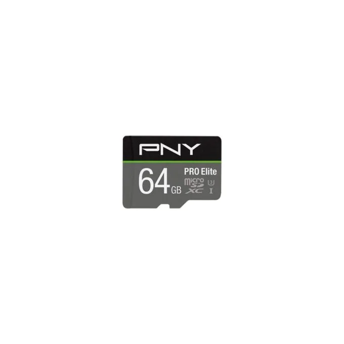 CARD 64GB PNY PRO Elite MicroXC 100MB/s - PNY PRO Elite MicroXC - microSD card with adapter — image 1