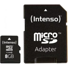 CARD 8GB Intenso - 3413460 - MicroSD Card 8GB