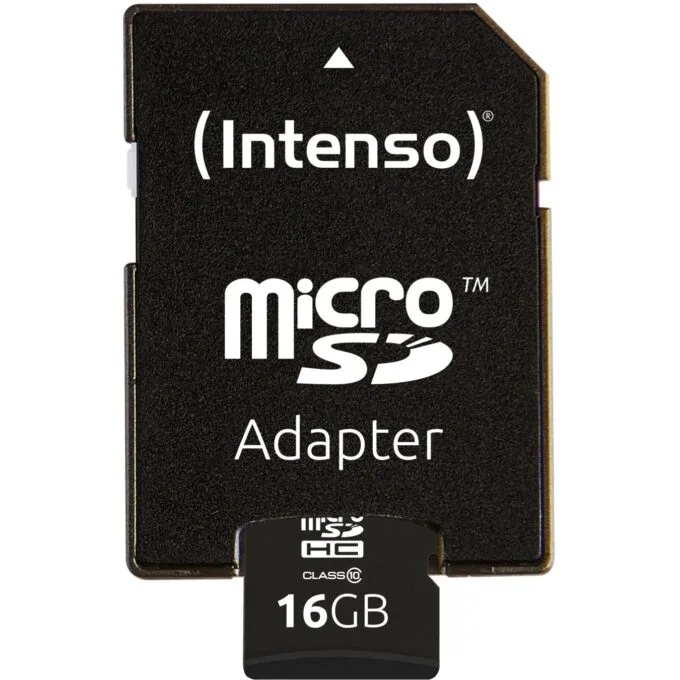 CARD Dig Z TF SDHC Intenso - 16GB incl. Adapter — image 3