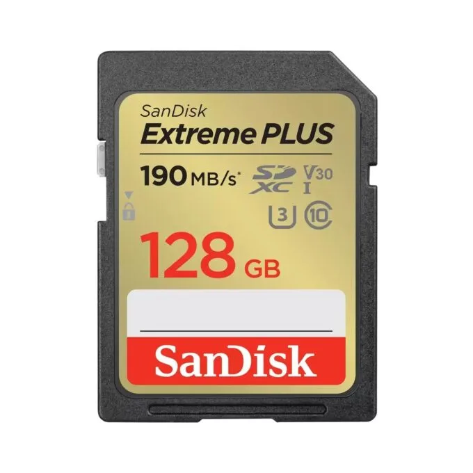 CARD EXTREME PLUS 128GB XC MEMORY - SDXC Card, 128GB — image 1