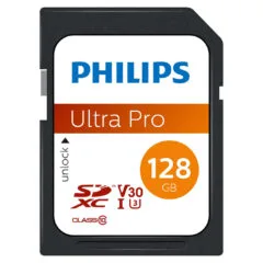 CARD Philips sdxc Card 128GB Class 10 UHS-I U3 V30 A1