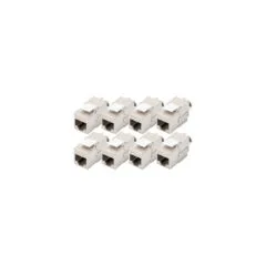 CAT 6A Keystone module shielded tool-free 8 pieces - keystone module