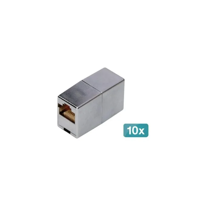 Cat.5e modular coupling - 10 pieces — image 1