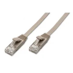 CAT6a Ethernet Patch Cable - 1 m - RJ45 to RJ45, 10 Gbps, Grey